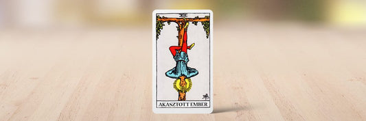 A hét tarot lapja az Akasztott ember XII, 2023. december 11-17.