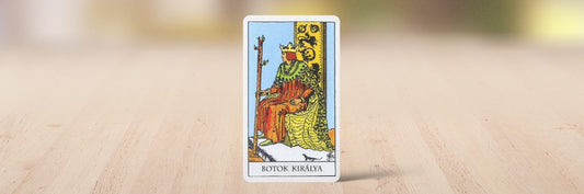 A hét tarot lapja a botok királya, 2026. augusztus 3-9.
