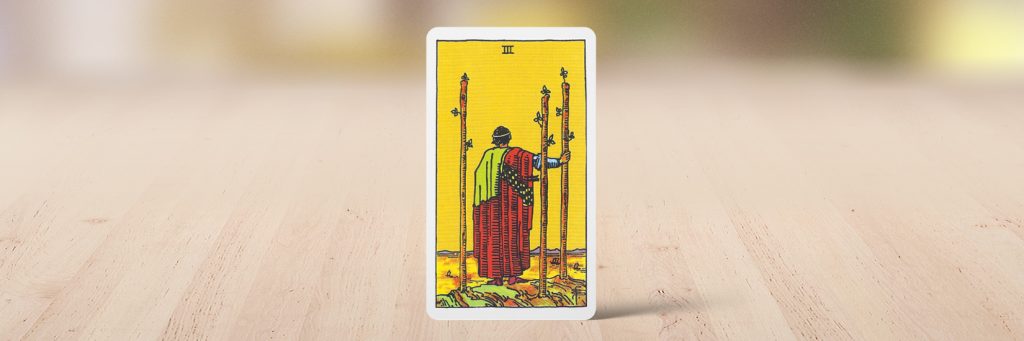 A hét tarot lapja a botok 3, 2025. augusztus 11-17.