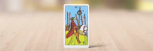 A hét tarot lapja a botok 6, 2025. december 15-21.