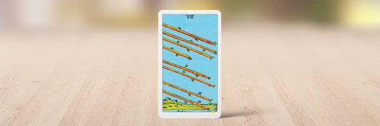 A hét tarot lapja a botok 8, 2025. október 13-19.