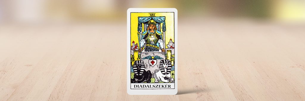 A hét tarot lapja a Diadalszekér, 2025. április 25. - május 4.