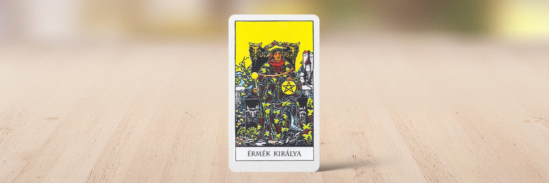 A hét tarot lapja az érmék királya, 2025. január 20-26.