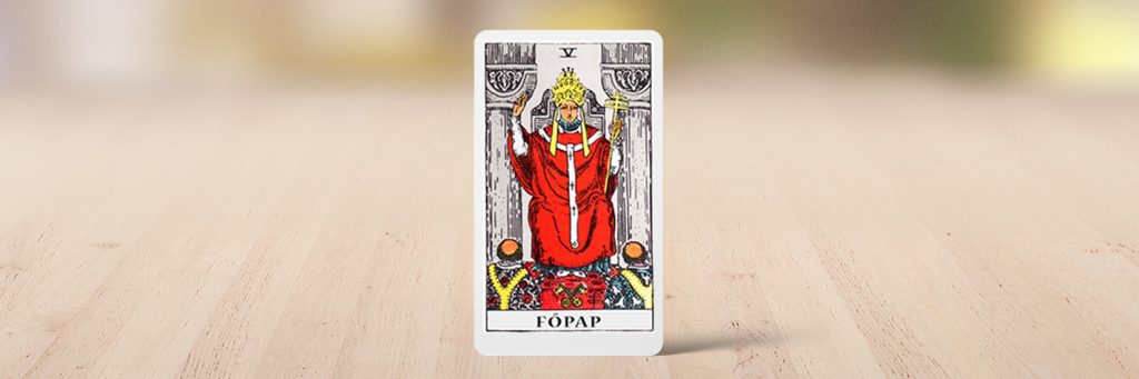 A hét tarot lapja a Főpap, 2024. szeptember 23-29.