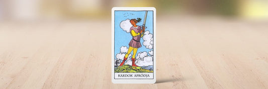 A hét tarot lapja a kardok apródja, 2026. szeptember 28. - október 4.