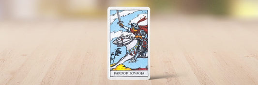 A hét tarot lapja a kardok lovagja, 2026. október 19-25.