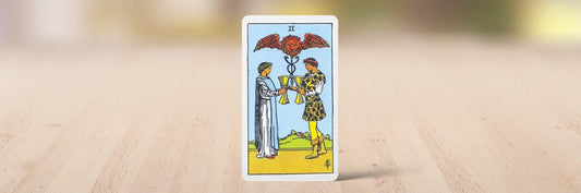 A hét tarot lapja a kelyhek 2, 2026. augusztus 24-30.