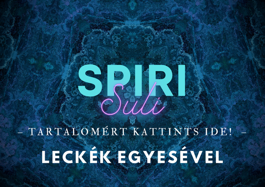 Promotional graphic for SpiriSuli featuring text on a background with a blue and purple abstract design.