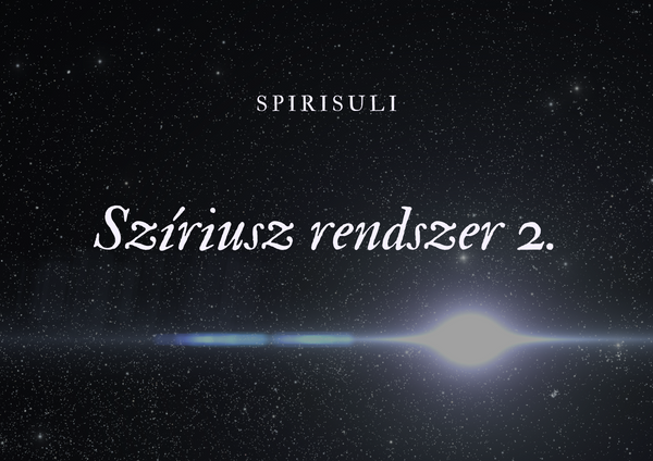 Szíriusz rendszer 2.